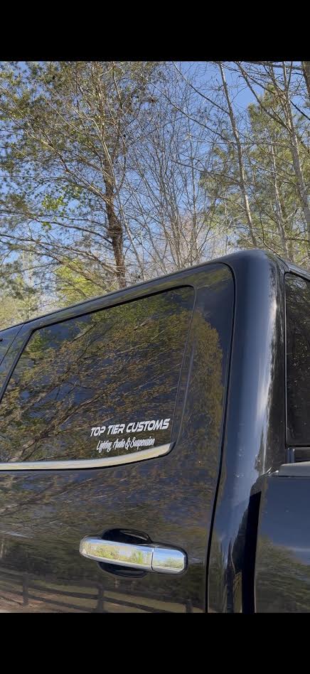 Top Tier 10x3 Rectangle Sticker | Weatherproof Decal