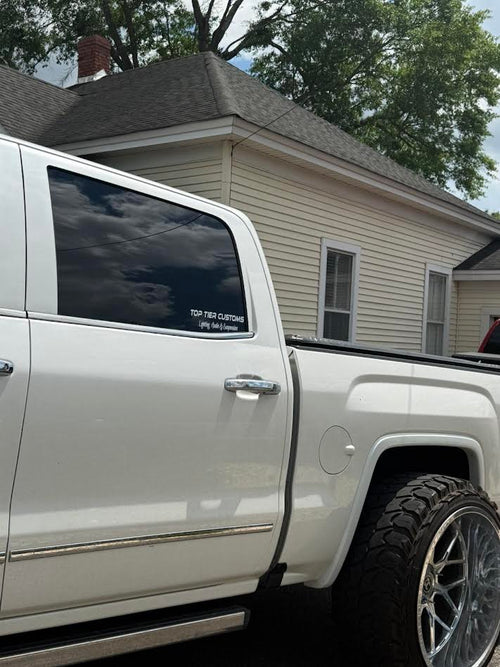 Top Tier 10x3 Rectangle Sticker | Weatherproof Decal
