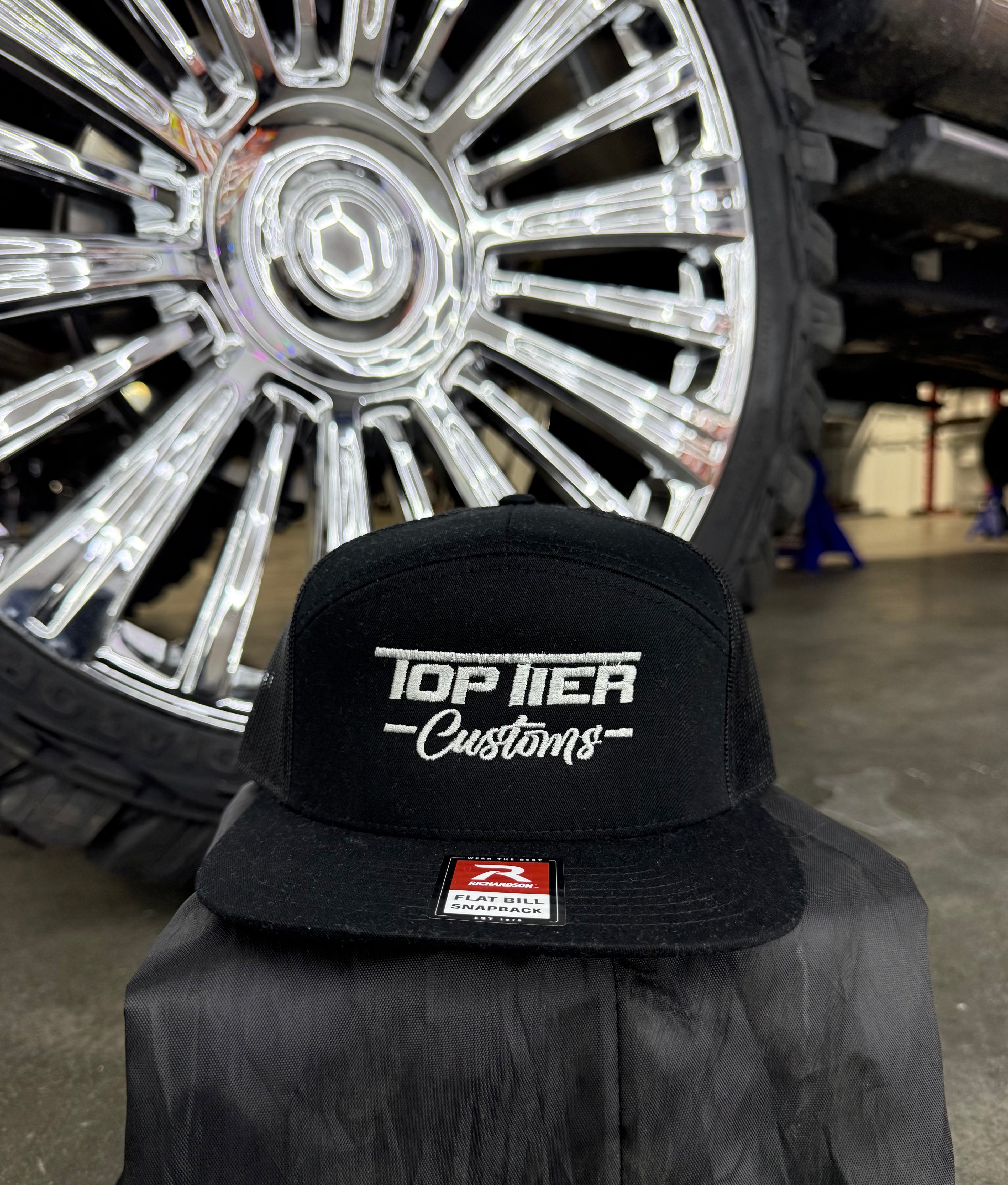 Top Tier 7 Panel Hats