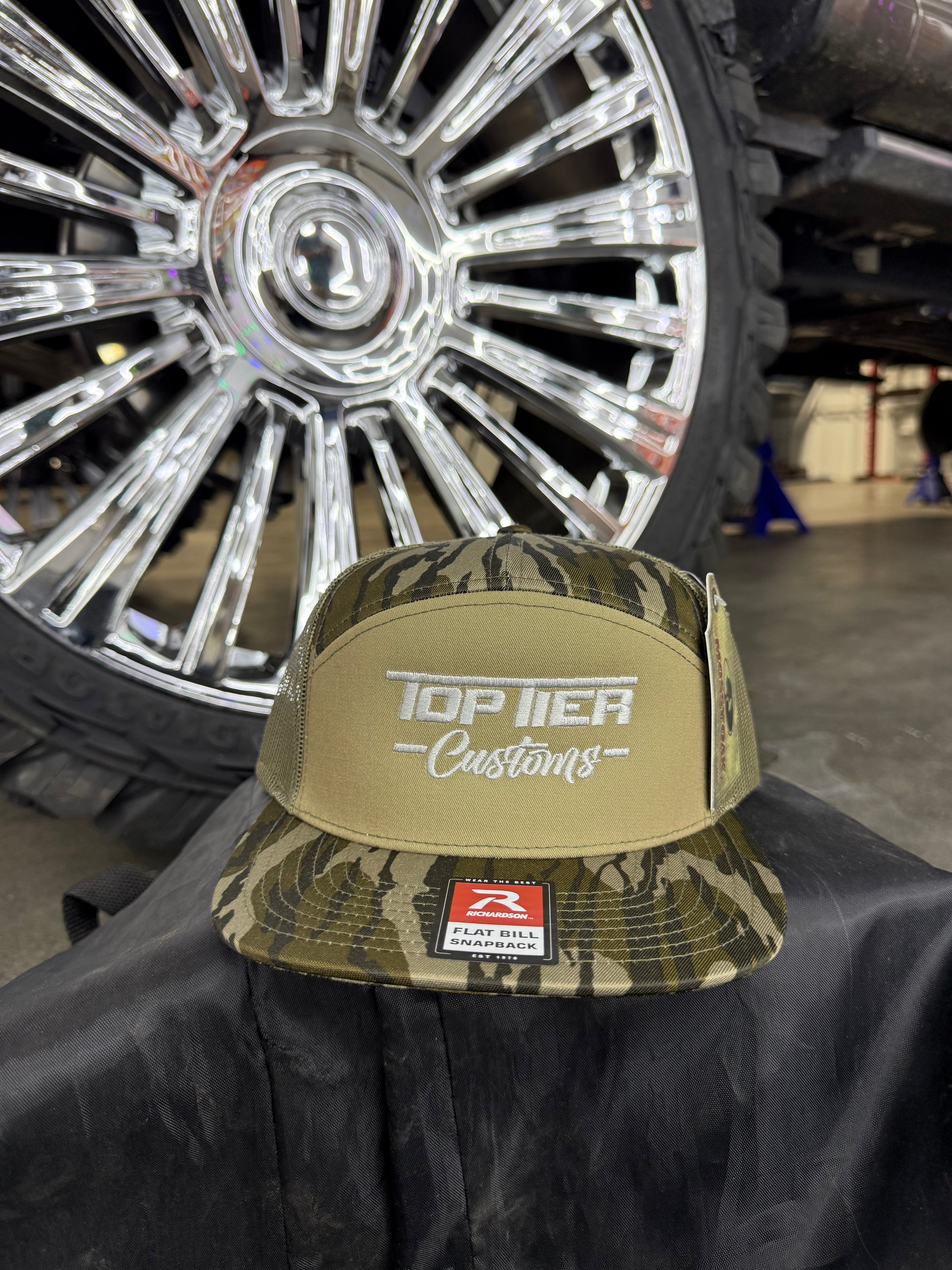 Top Tier 7 Panel Hats