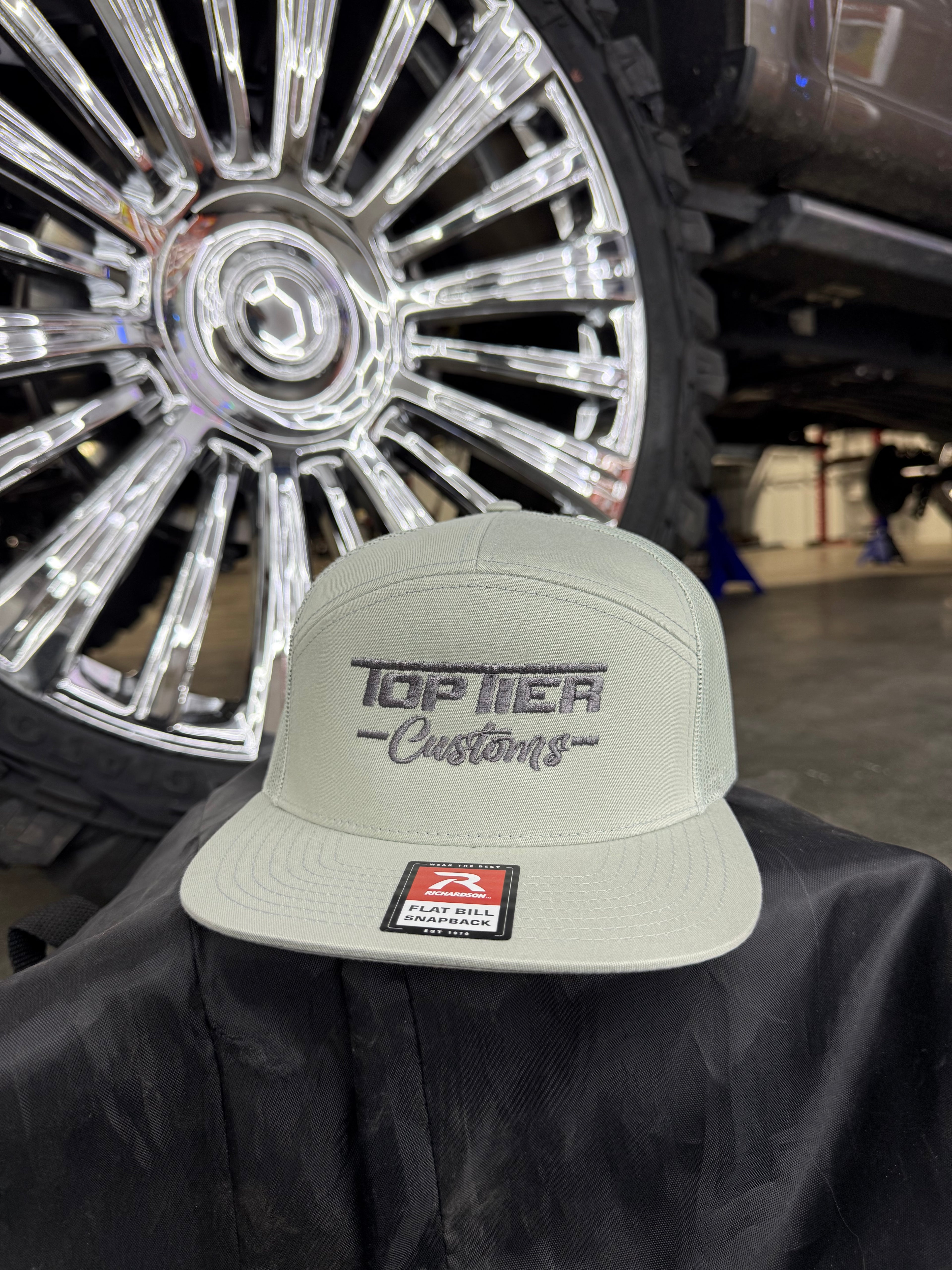 Top Tier 7 Panel Hats