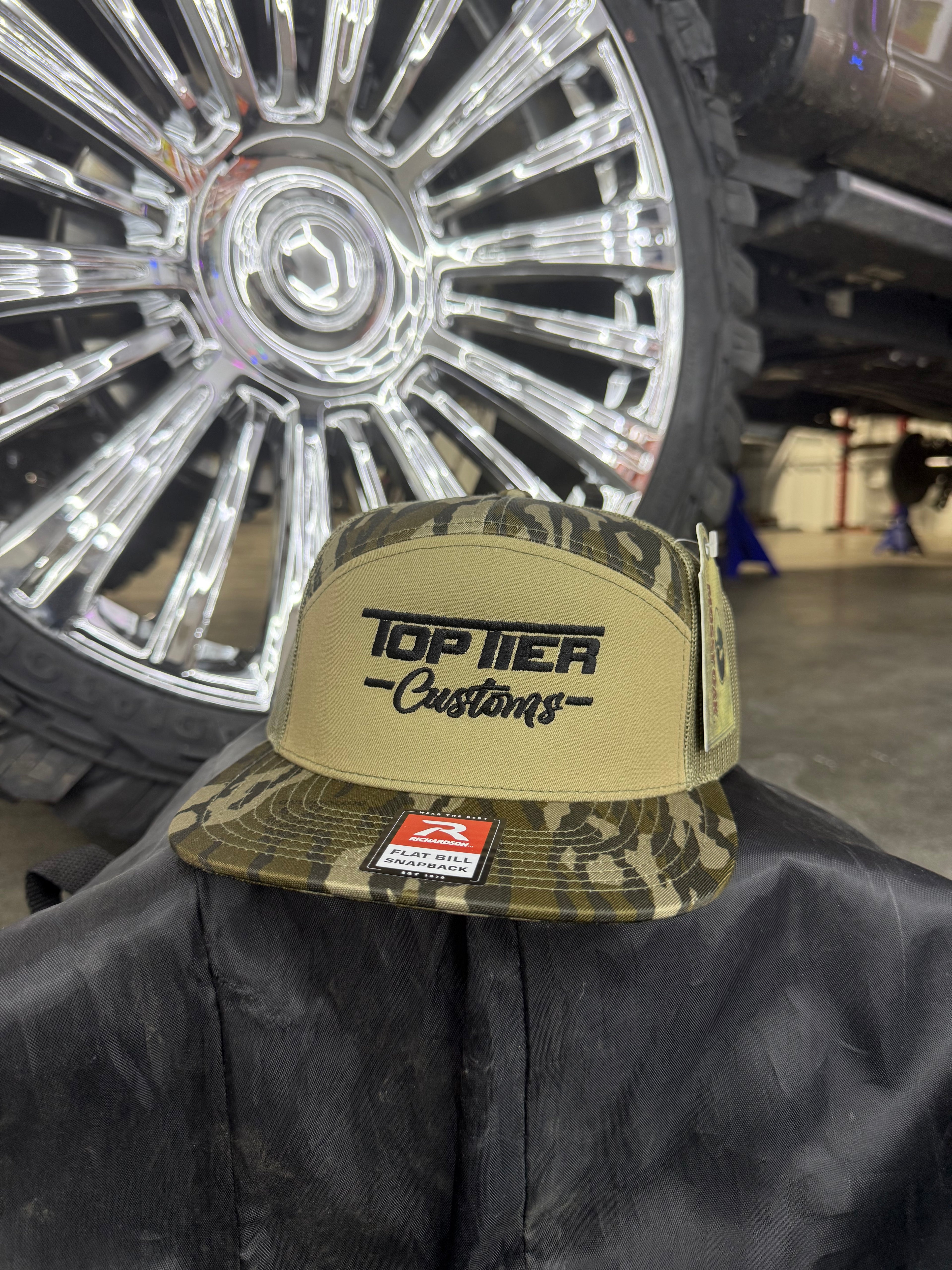 Top Tier 7 Panel Hats