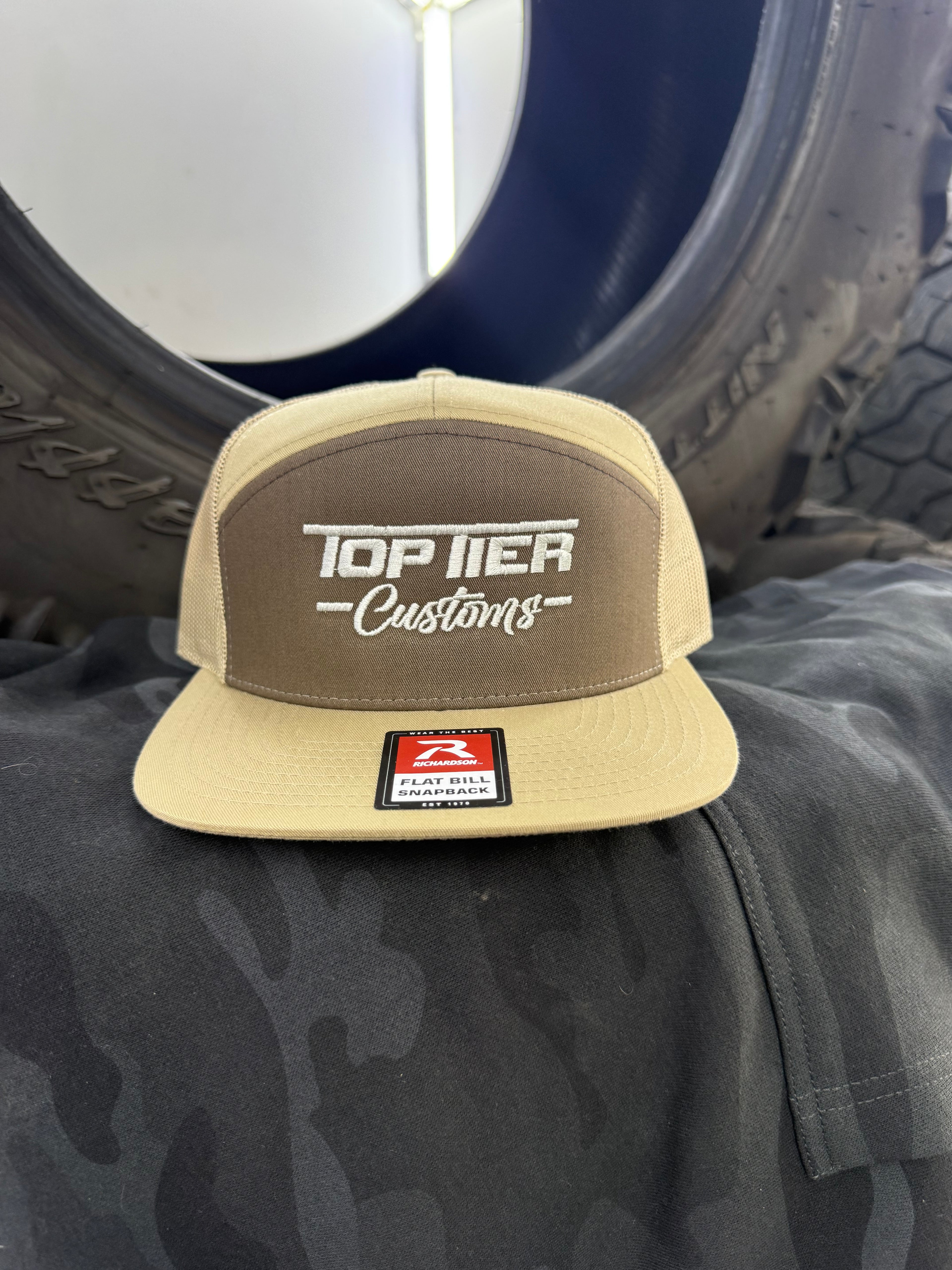 Top Tier 7 Panel Hats