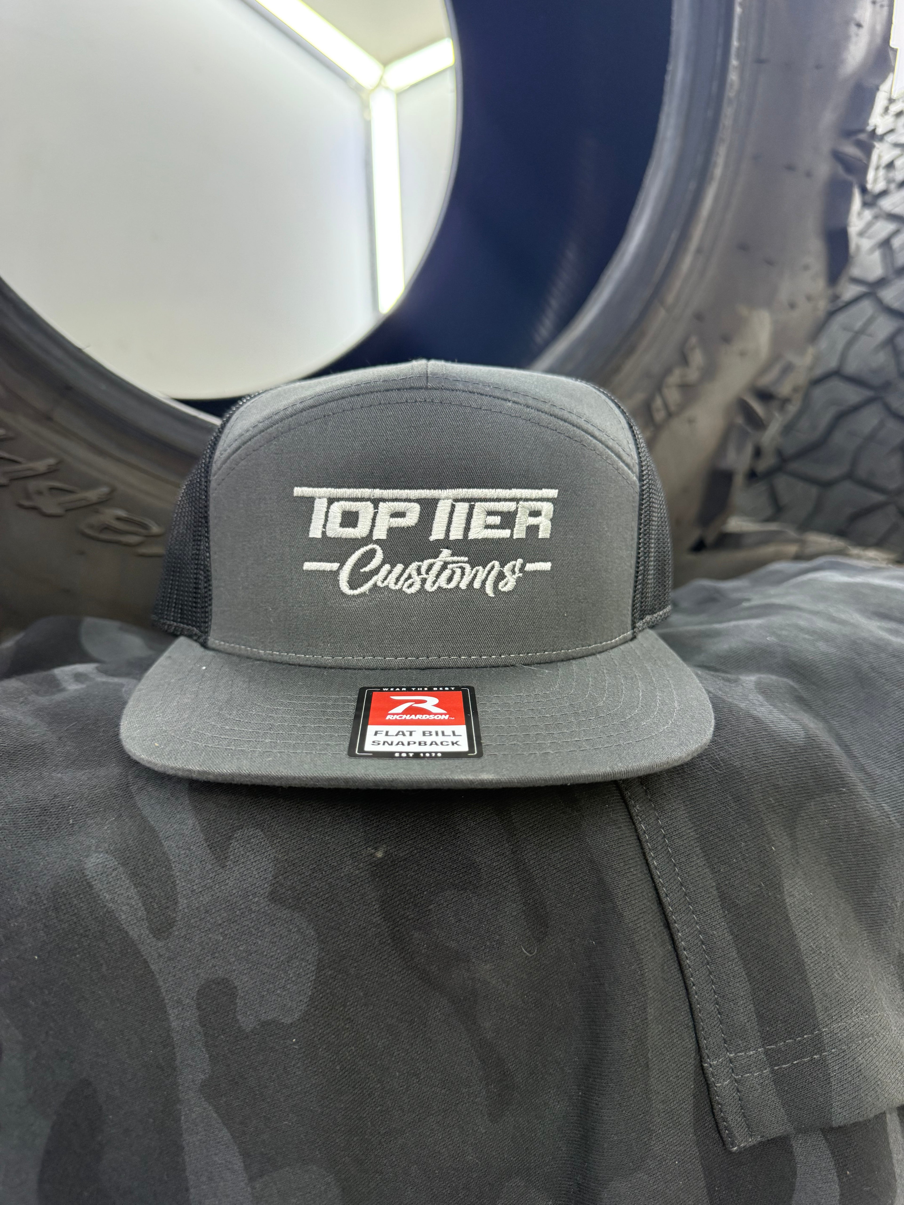 Top Tier 7 Panel Hats